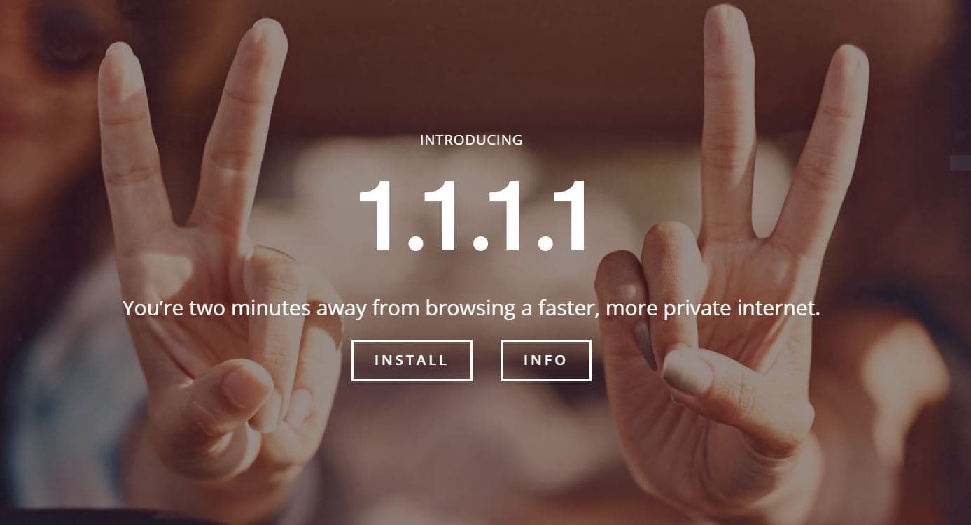 Configure Ubiquiti to use 1.1.1.1 as DNS server