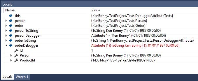 Use DebuggerDisplayAttribute to make your life easier