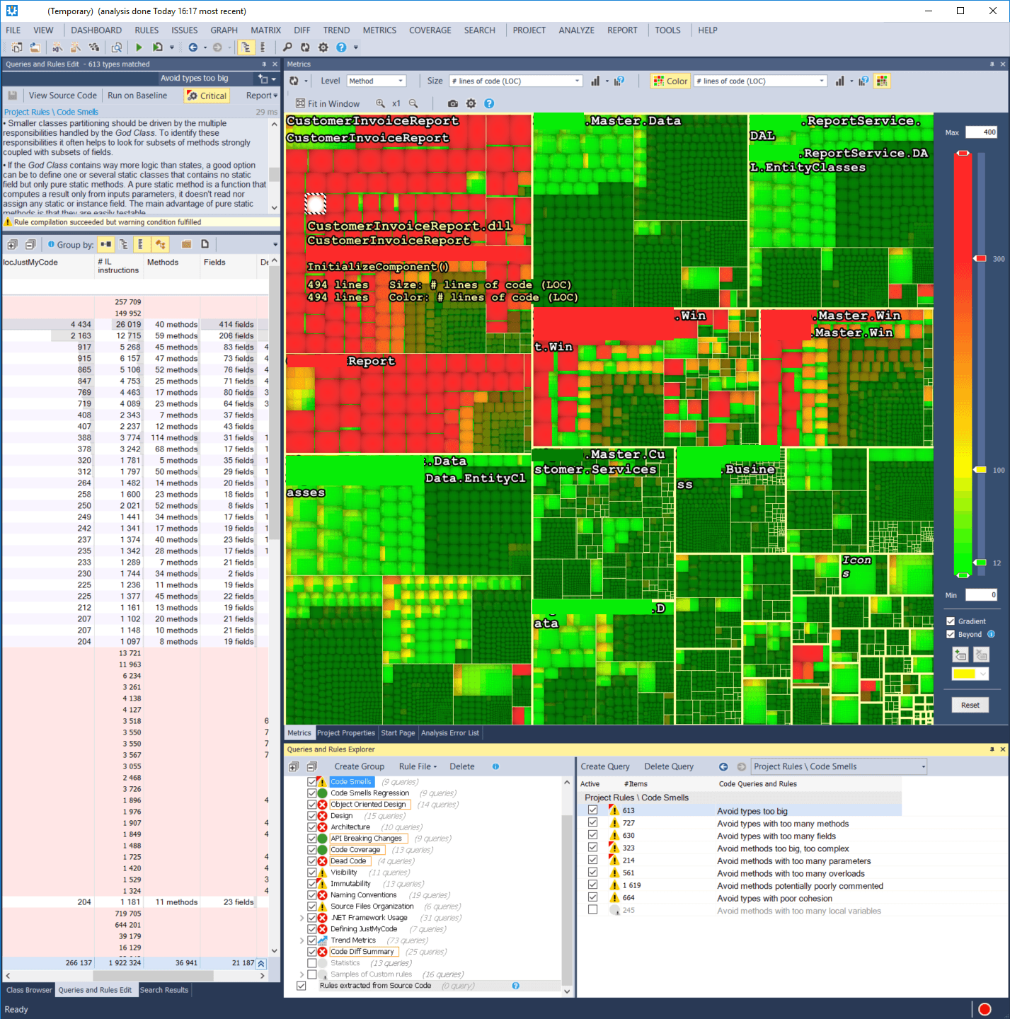 NDepend: Rules and Metrics