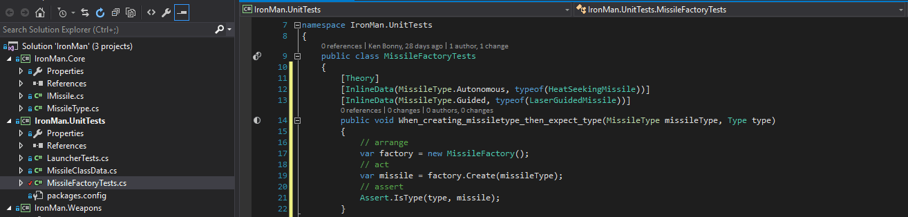 Unit testing part 4: Expanding to data driven tests and grouping tests