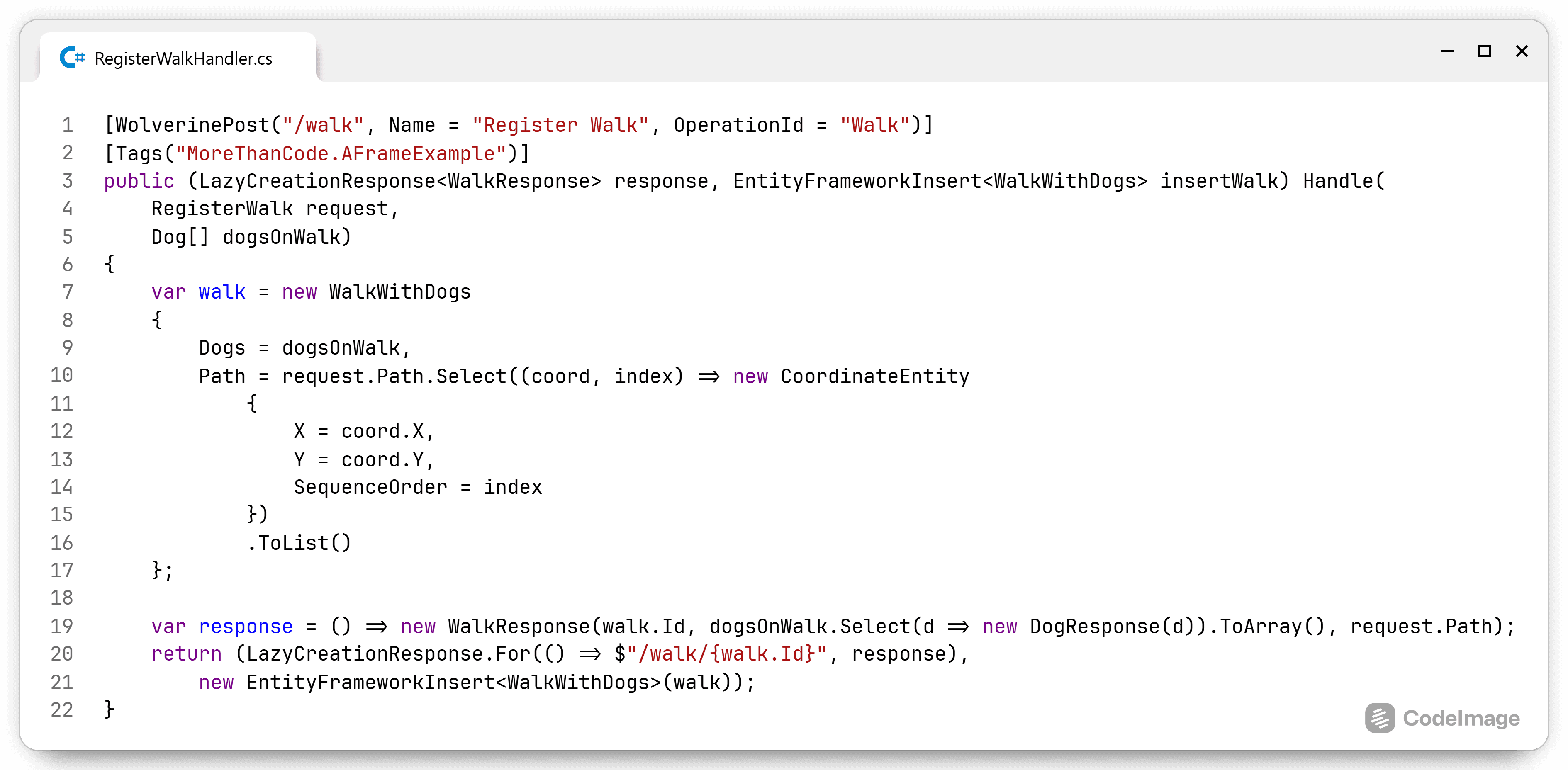 Leverage Wolverine's A-Frame architecture support